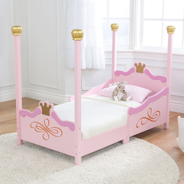 KidKraft Princess Toddler Four Poster Bed & Reviews Wayfair